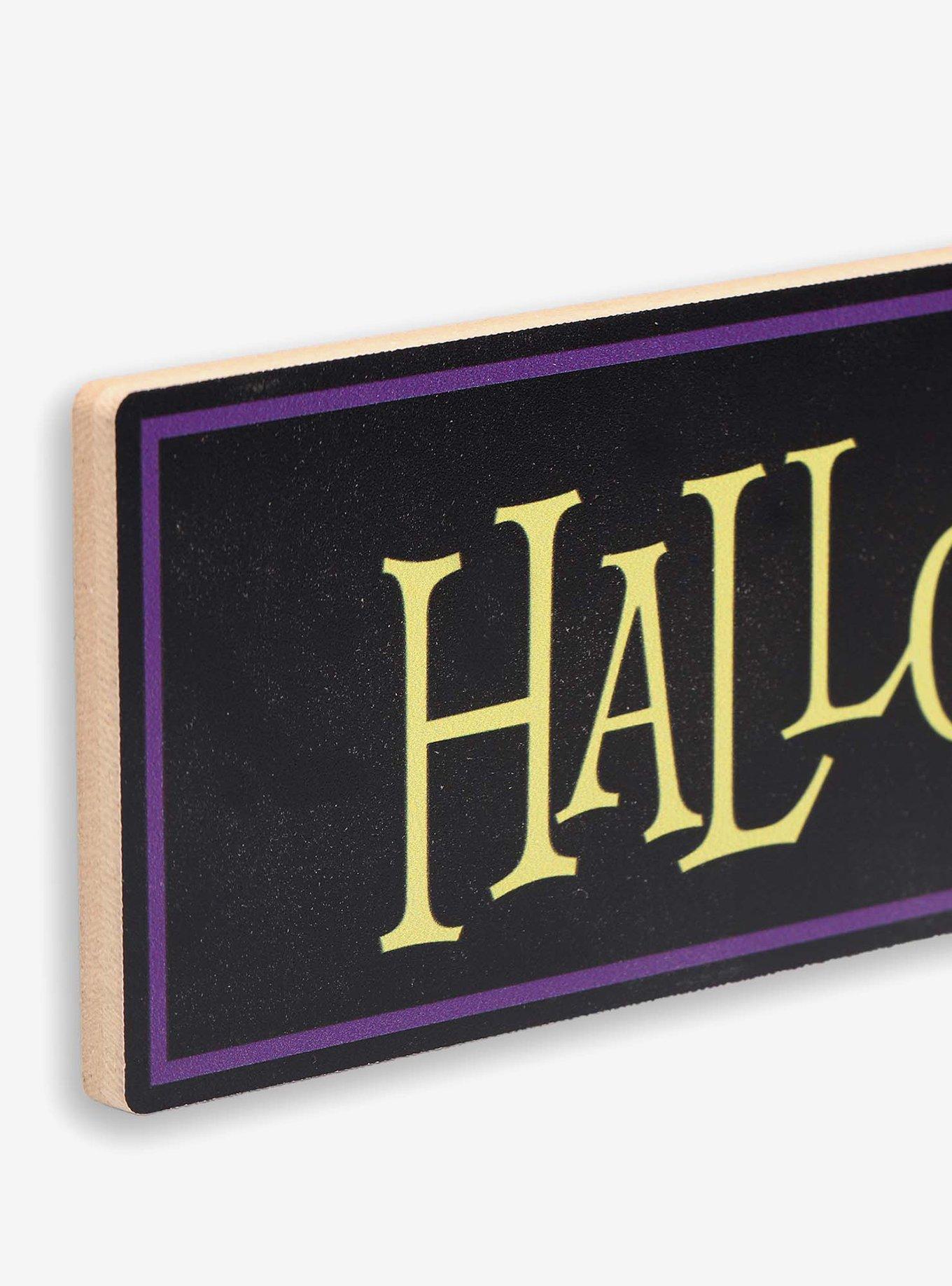 Disney The Nightmare Before Christmas Halloween Town Jack Skellington Arrow Wood Wall Decor, , alternate