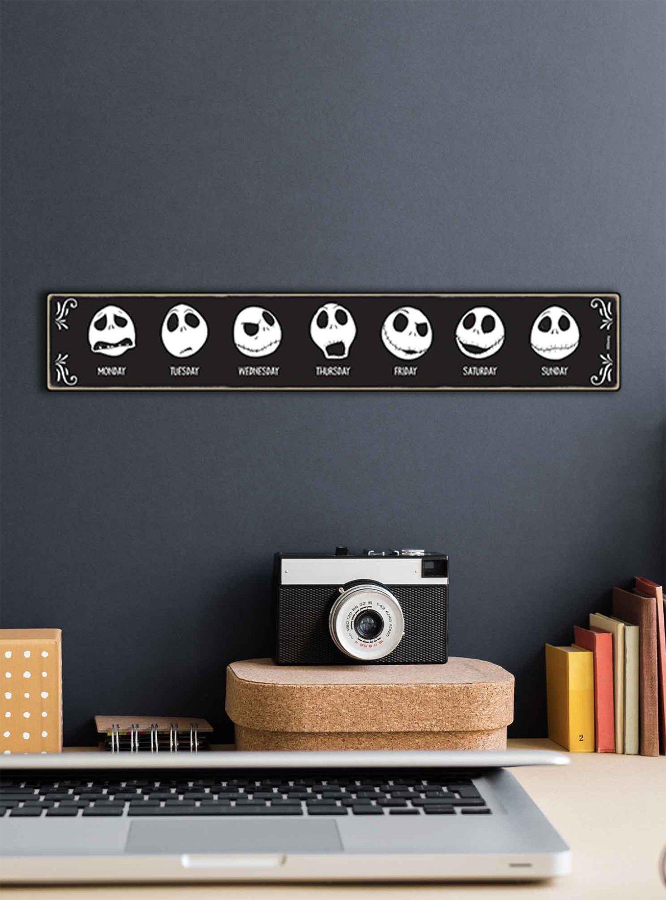 Disney The Nightmare Before Christmas Jack's Week Wood Wall Decor, , alternate