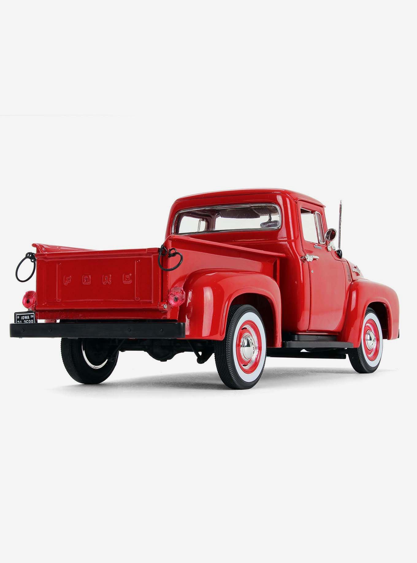 1956 Ford Pickup Vermilion Red Diecast Collectable Car, , alternate