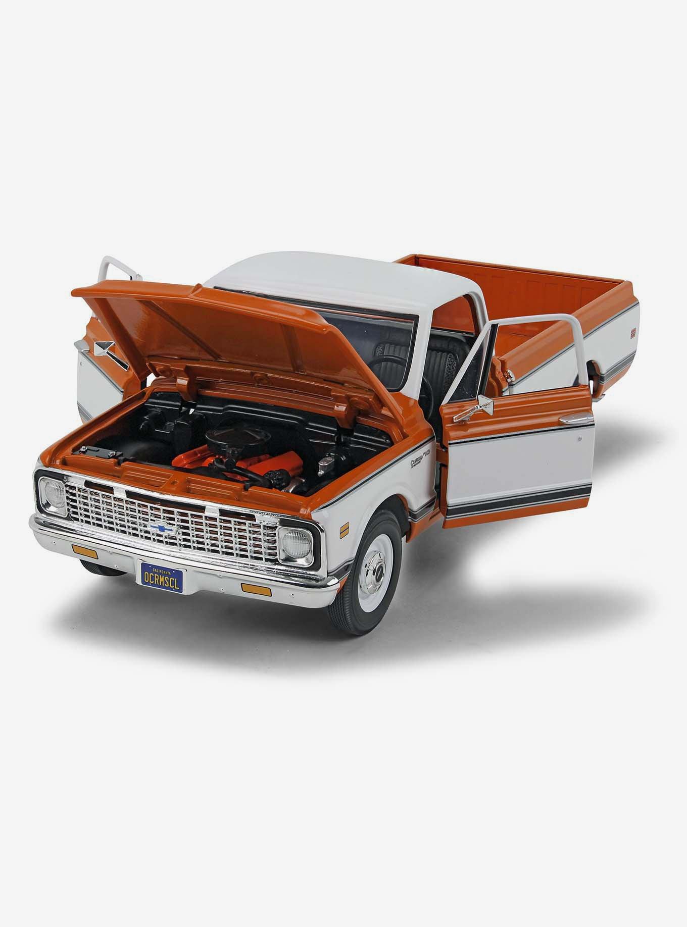Chevrolet Omaha Orange C-10 Pickup Diecast Collectible Truck, , alternate
