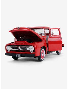 1956 Ford Pickup Vermilion Red Diecast Collectable Car, , hi-res