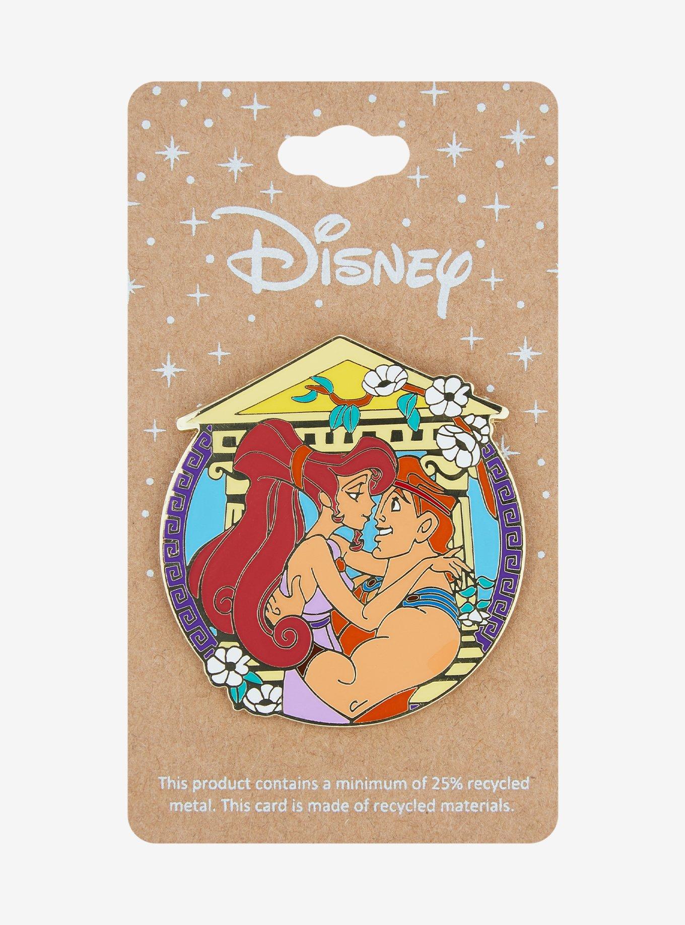 Disney Hercules Meg & Hercules Enamel Pin - BoxLunch Exclusive, , alternate