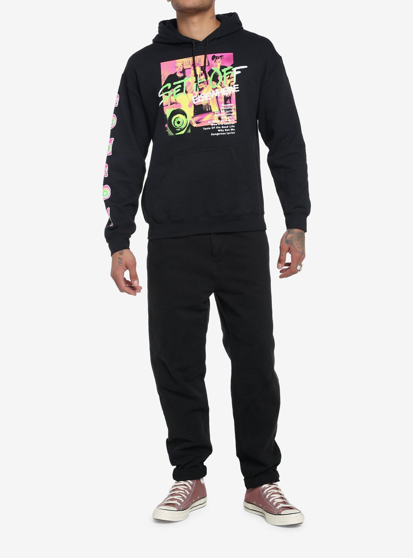 Set It Off Elsewhere Tracklist Hoodie, BLACK, alternate