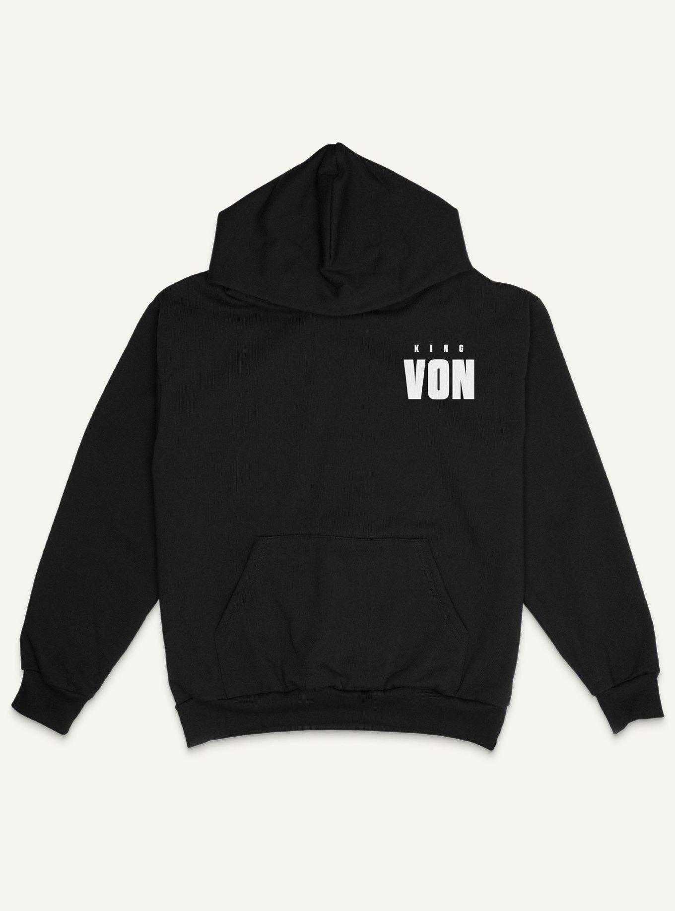 King Von Pastel Portrait Hoodie