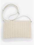Shell Woven Straw Crossbody Bag, , alternate