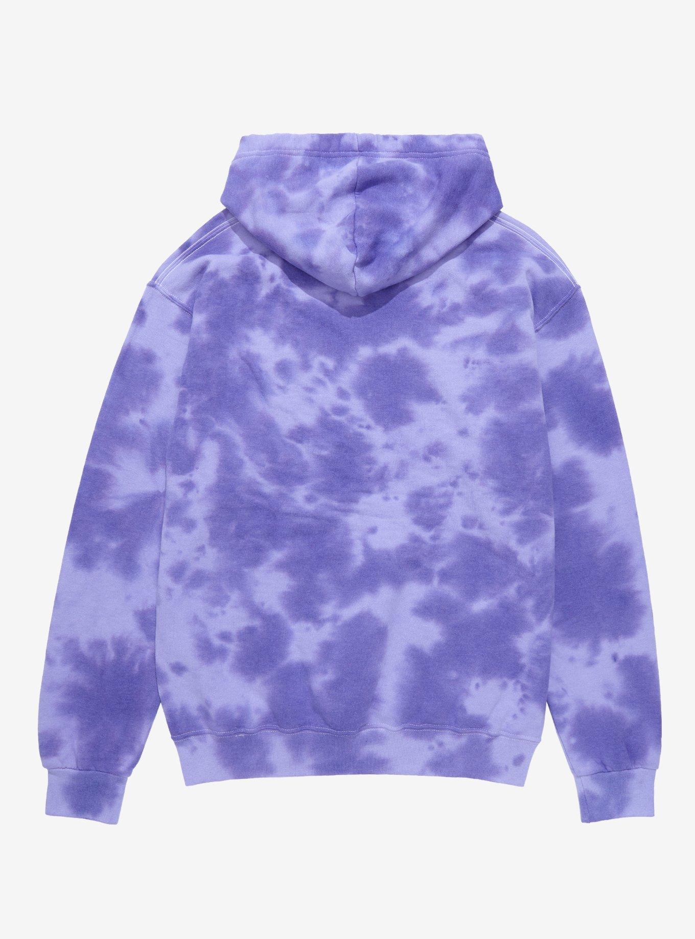 Pok&eacute;mon Eevee Tie-Dye Hoodie - BoxLunch Exclusive, LIGHT PURPLE, alternate