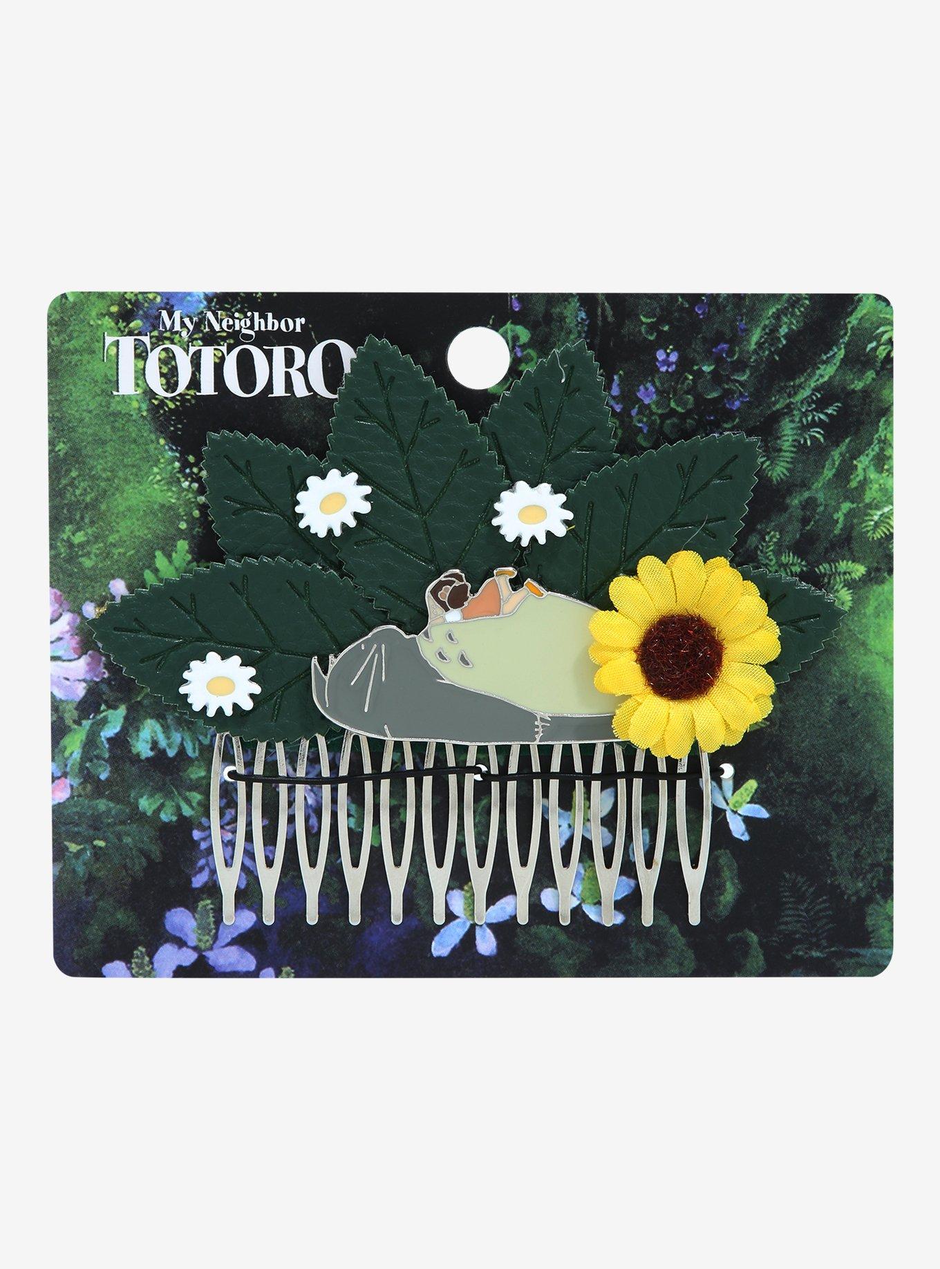 Studio Ghibli My Neighbor Totoro Mei & Totoro Leaf Hair Barrette - BoxLunch Exclusive , , alternate