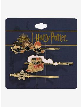 Plus Size Harry Potter Chibi Trio Hair Clip Set - BoxLunch Exclusive, , hi-res