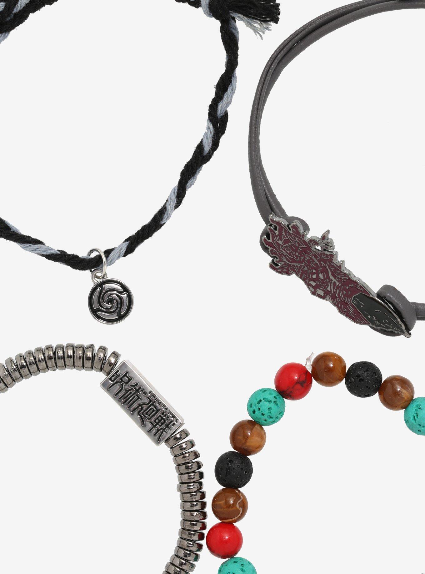 Jujutsu Kaisen Icons Bracelet Set - BoxLunch Exclusive, , alternate