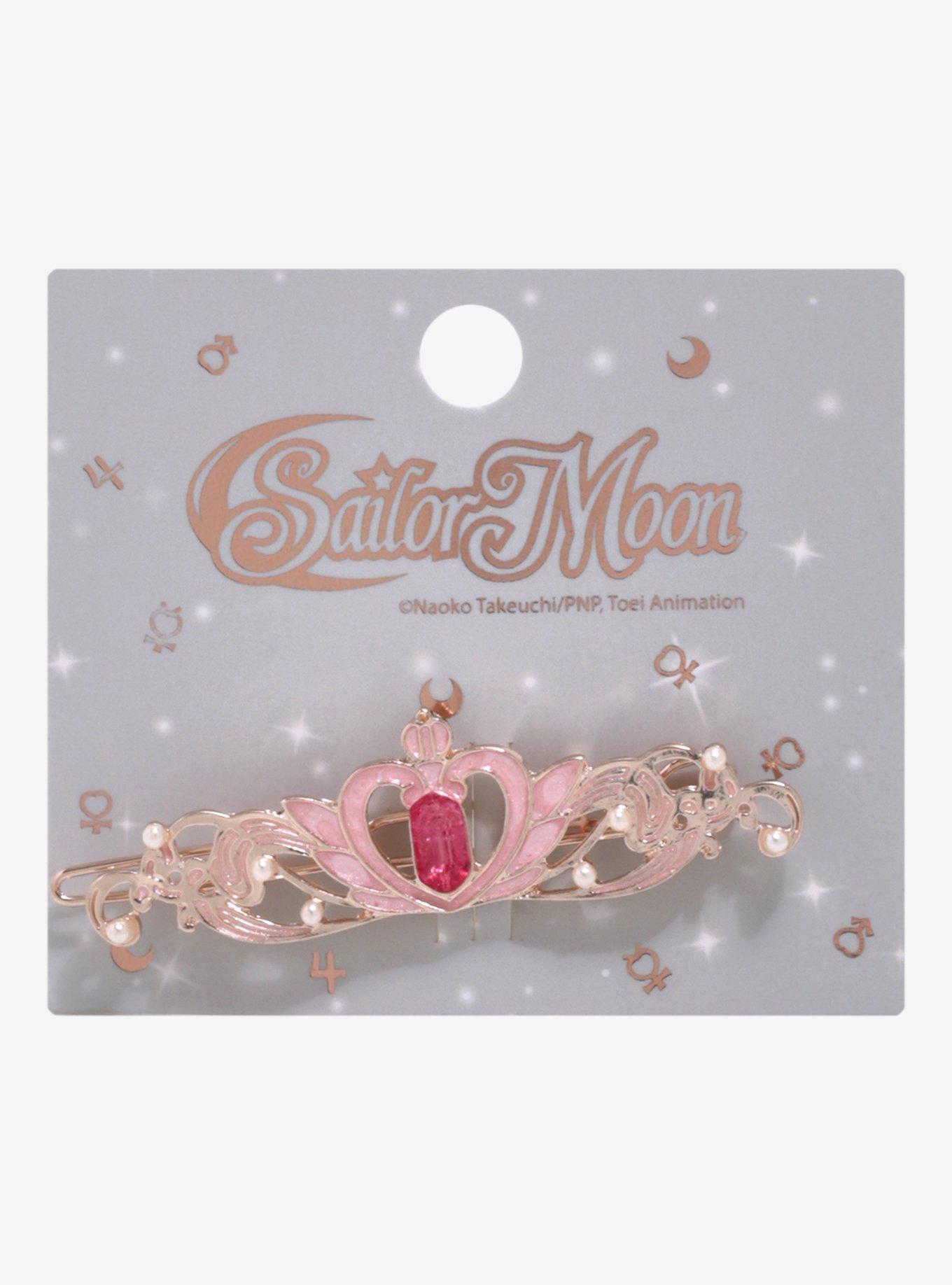Sailor Moon Crisis Moon Compact Barrette - BoxLunch Exclusive, , alternate