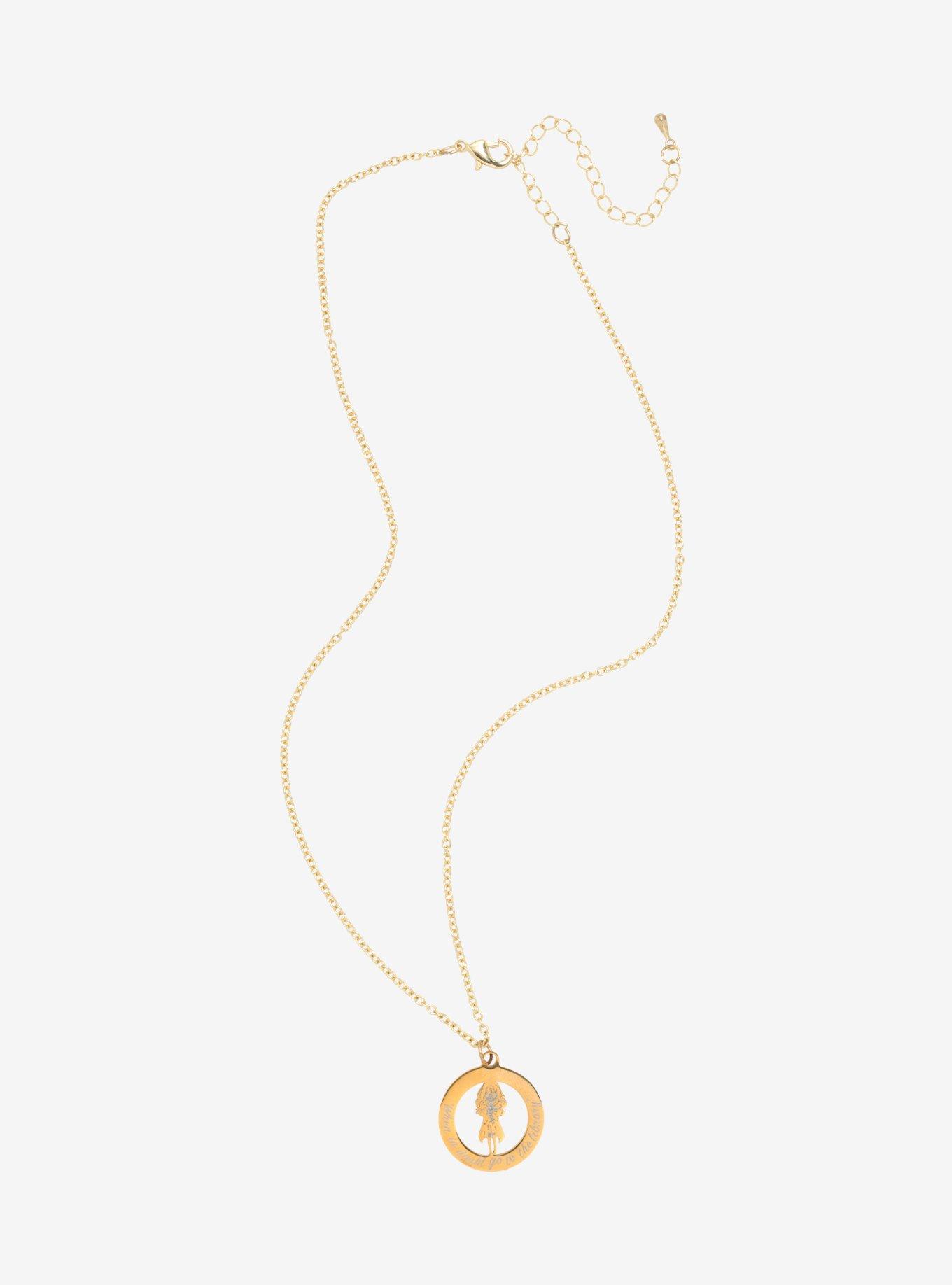 Harry Potter Hermione Library Pendant Necklace - BoxLunch Exclusive , , alternate