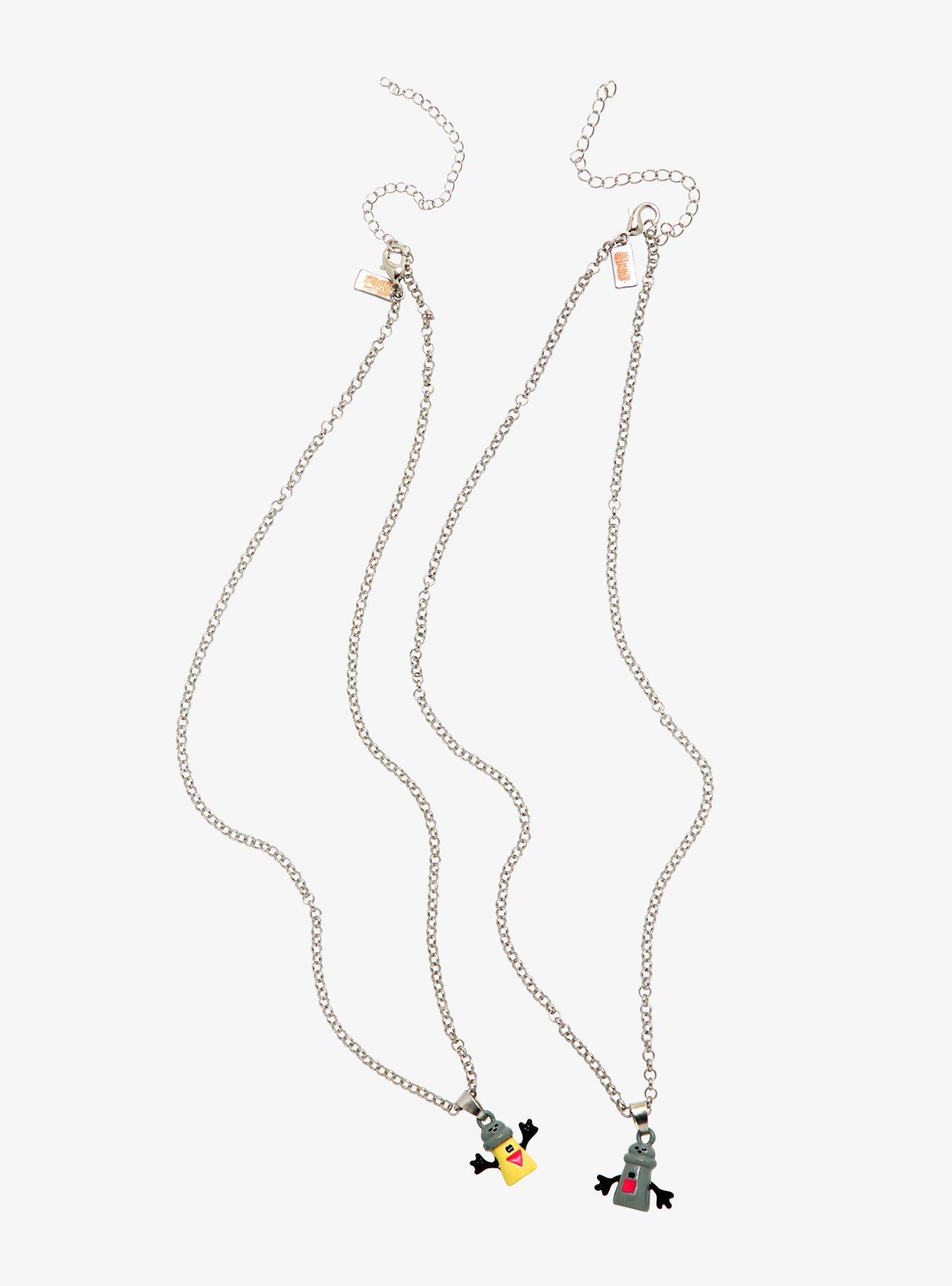 Blue&rsquo;s Clues Salt & Pepper Bestie Necklace Set - BoxLunch Exclusive , , alternate