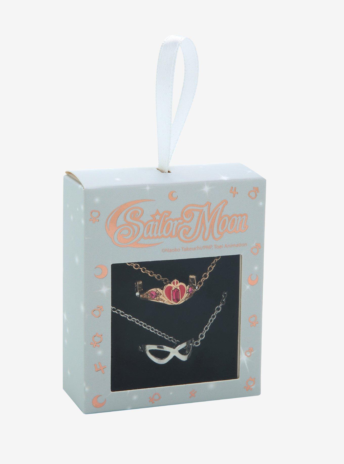 Pretty Guardian Sailor Moon Tuxedo Mask & Sailor Moon Bestie Necklace Set - BoxLunch Exclusive, , alternate