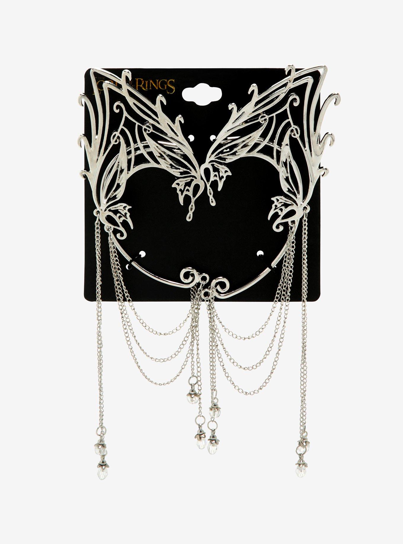 The Lord of the Rings Arwen Tiara Ear Cuffs - BoxLunch Exclusive , , alternate