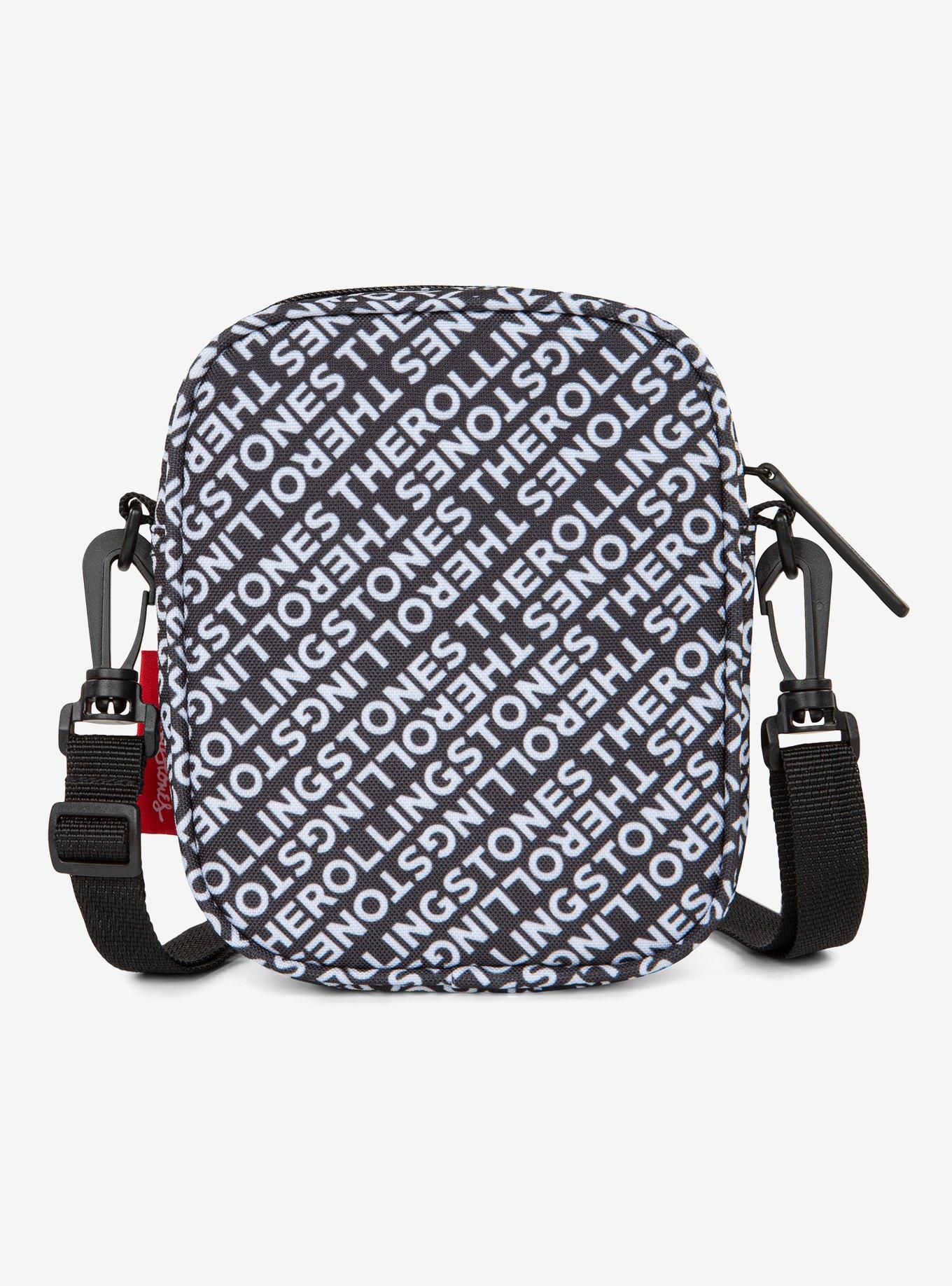 Bugatti Rolling Stones All Over Print Vegan Leather Crossbody Bag Print, , alternate