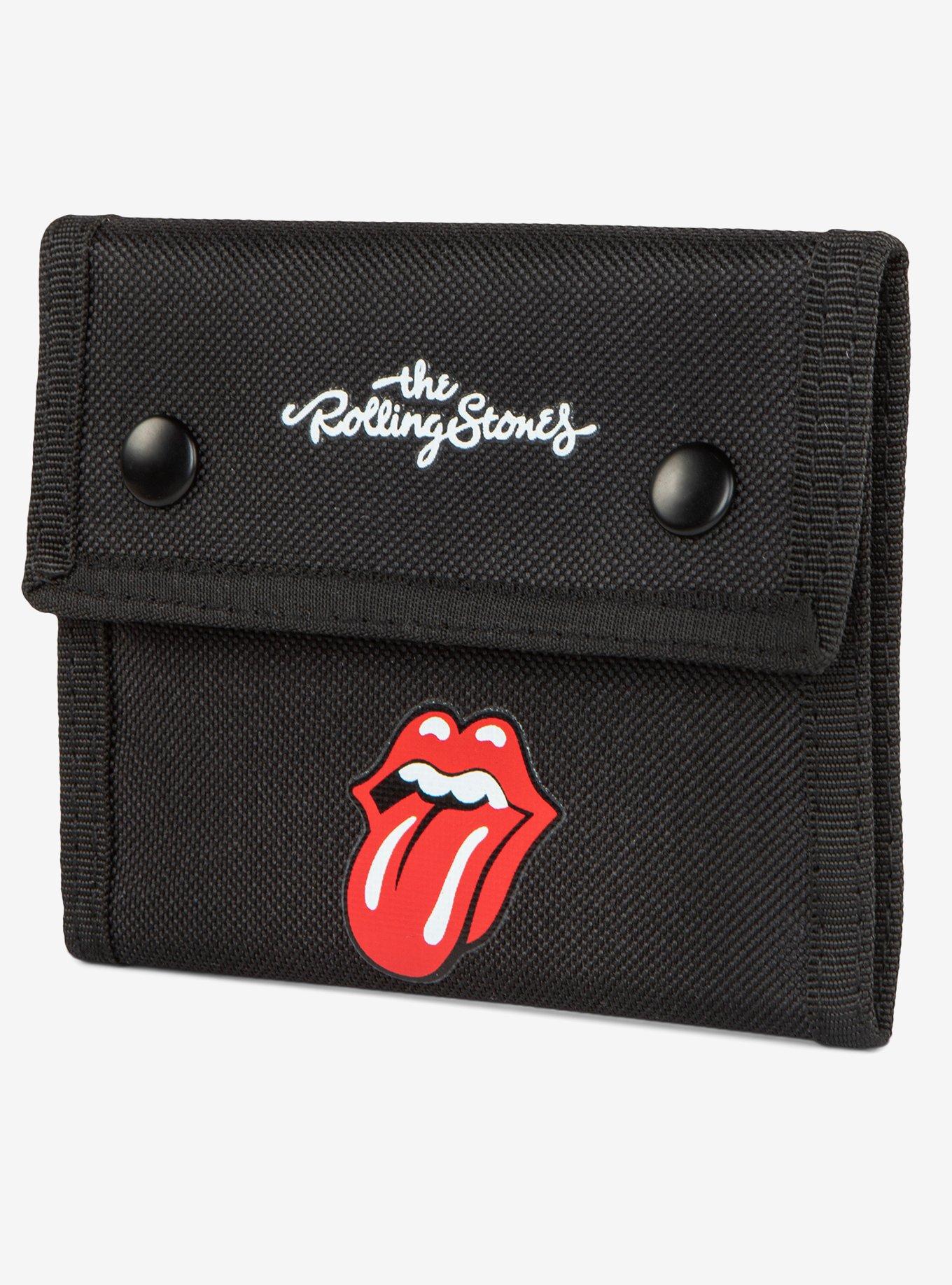 Bugatti Rolling Stones Trifold Wallet with Double Snap Closure Black, , alternate