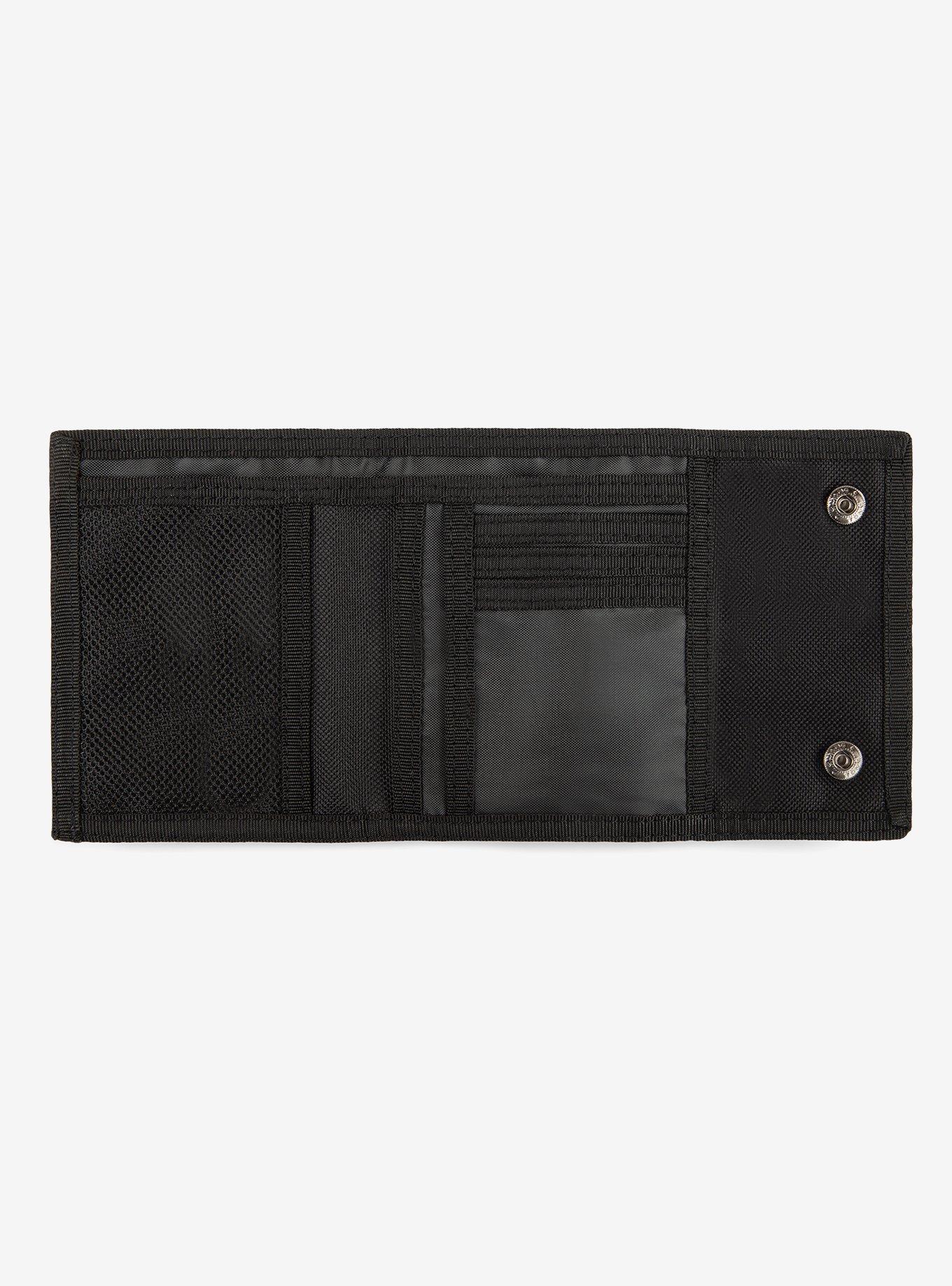 Bugatti Rolling Stones All Over Print Trifold Wallet with Double Snap Closure, , alternate