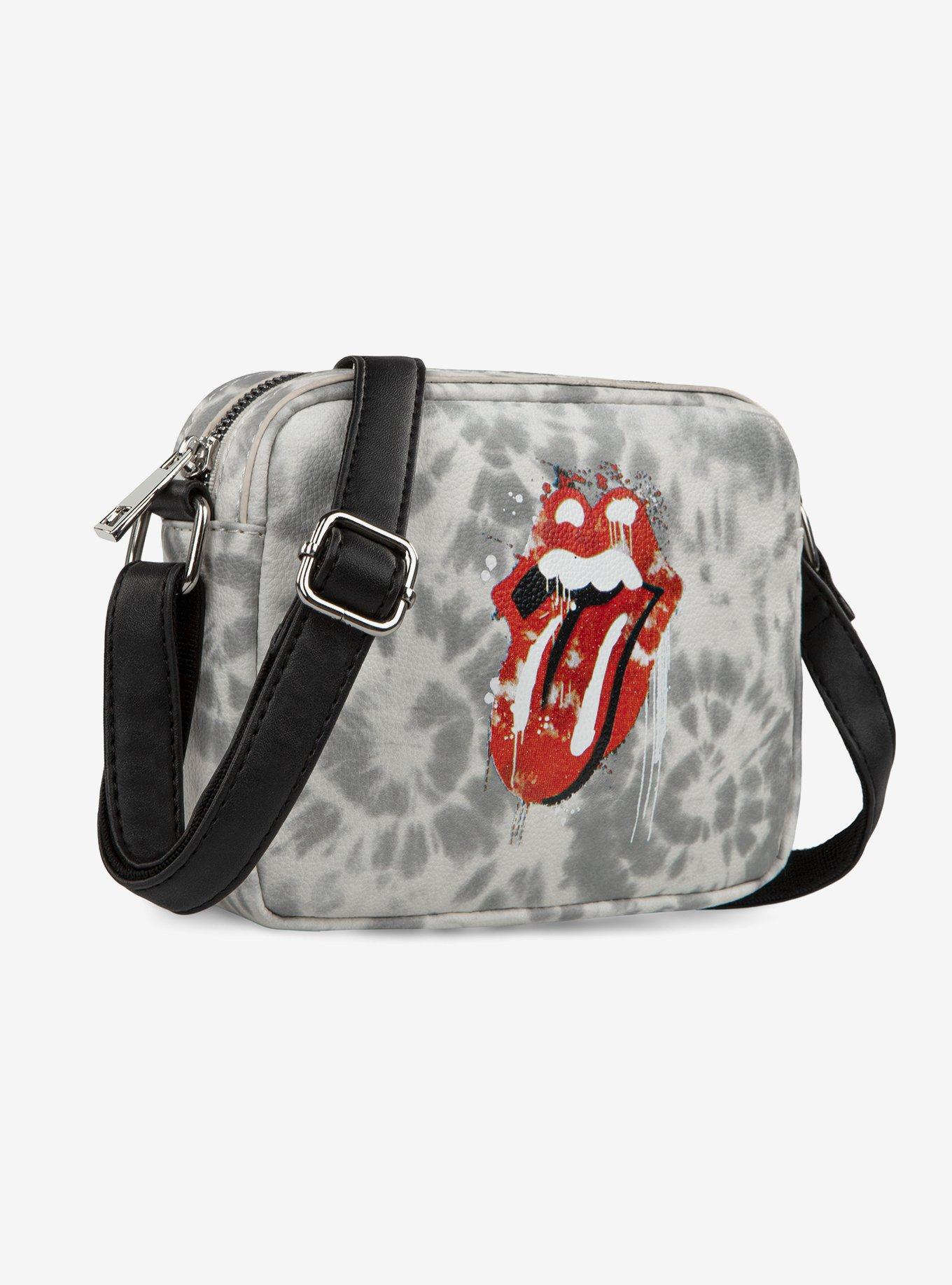 Bugatti Rolling Stones Vegan Leather Crossbody Bag Grey