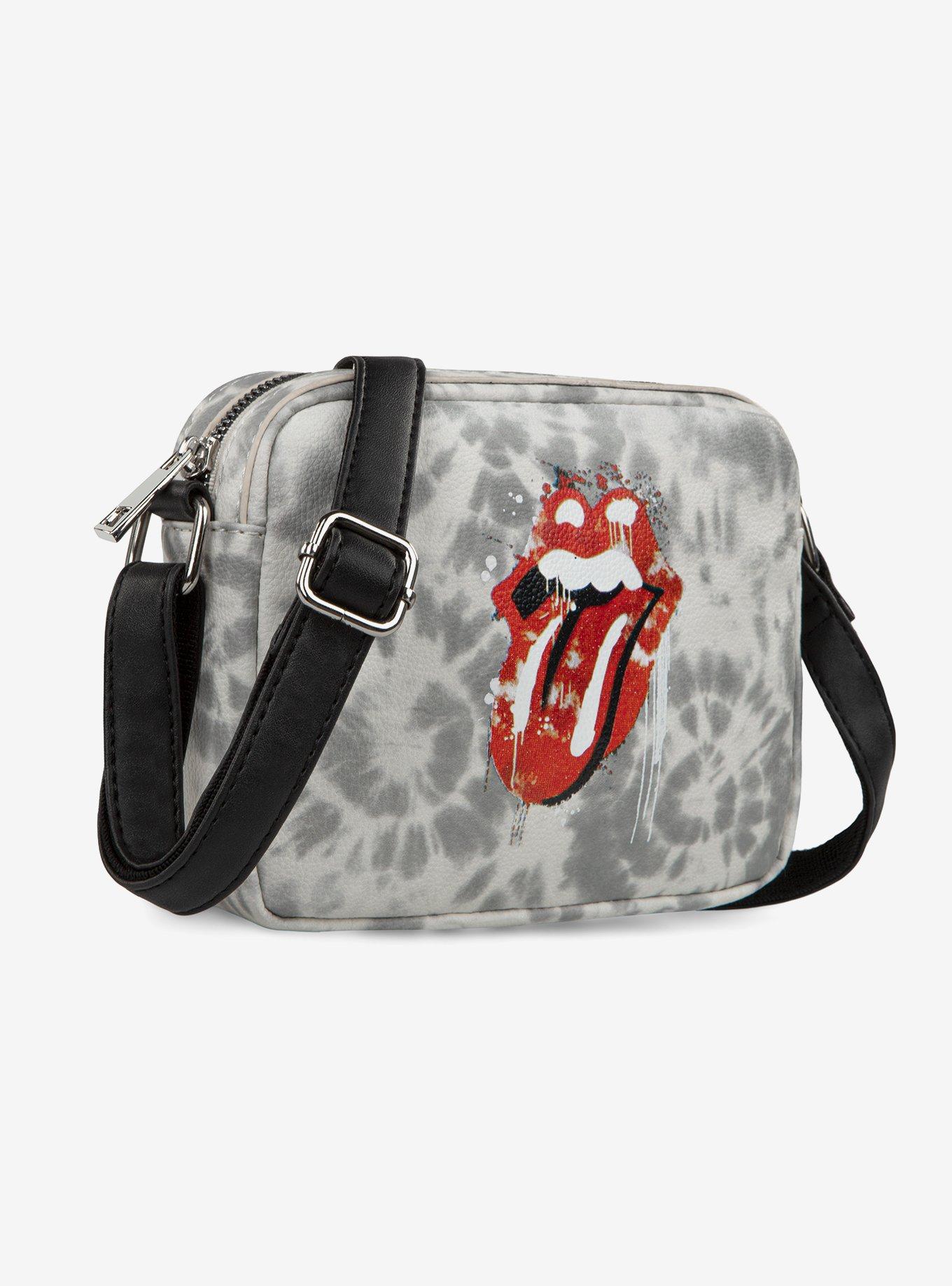 Bugatti Rolling Stones Vegan Leather Crossbody Bag Grey, , hi-res