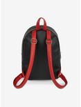 Bugatti Rolling Stones Vegan Leather Mini Backpack Black and Red, , alternate