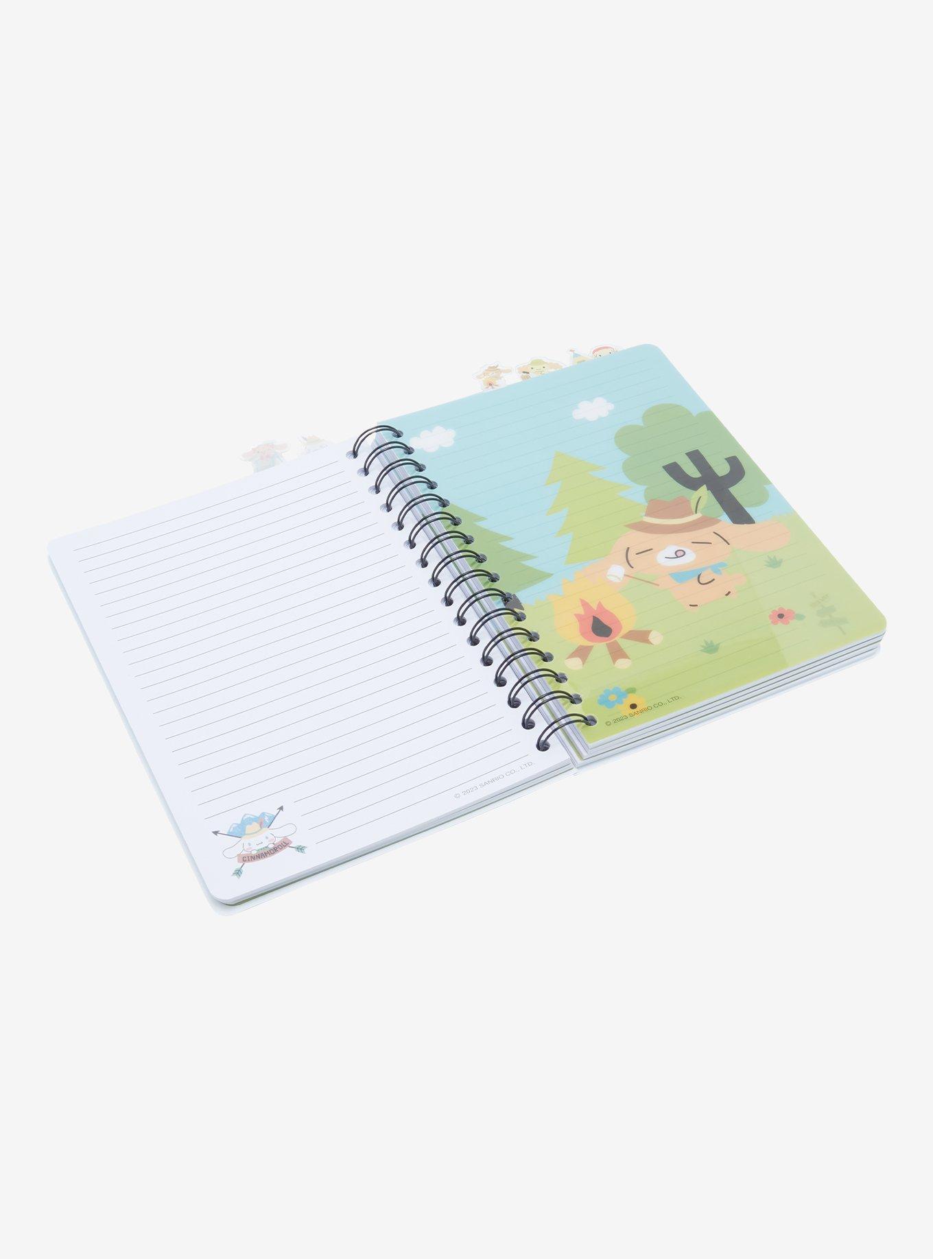 Sanrio Cinnamoroll Camping Figural Tab Journal - BoxLunch Exclusive, , alternate