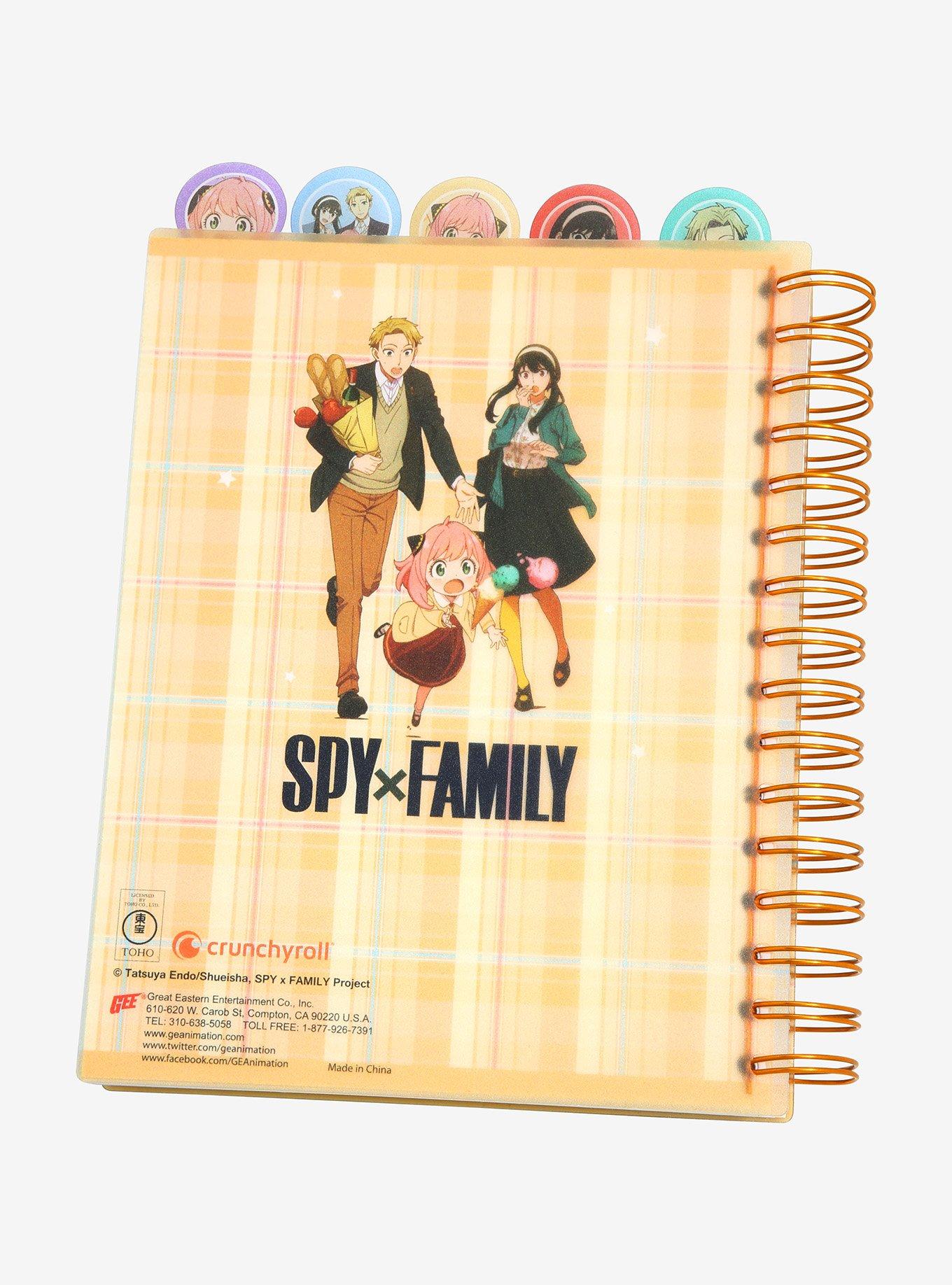 Spy X Family Forger Family Portrait Tab Journal, , alternate