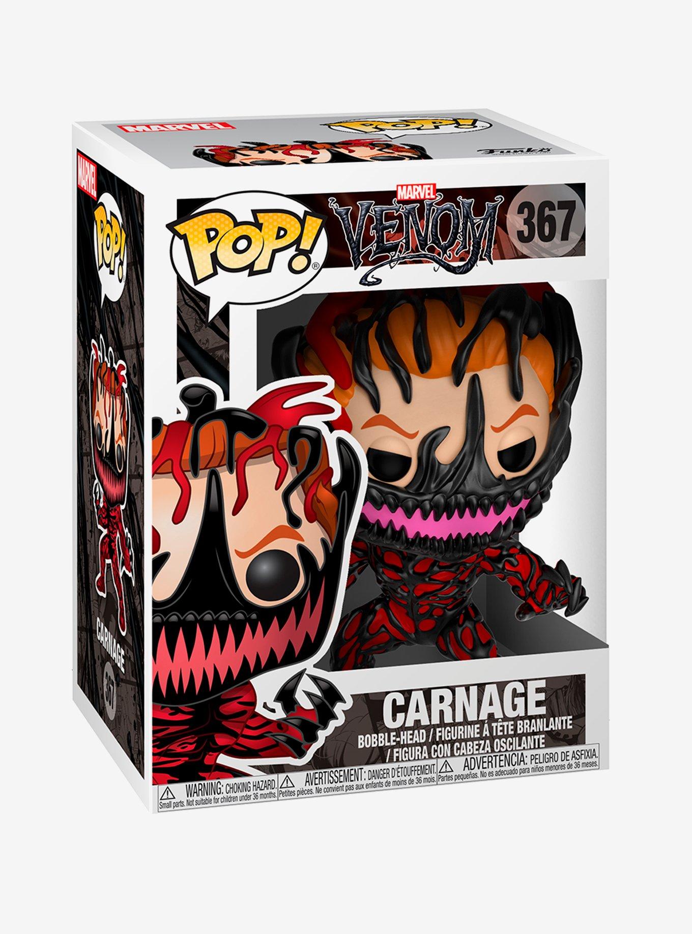 Funko Marvel Venom Pop! Carnage (Cletus Kasady) Vinyl Bobble-Head, , alternate