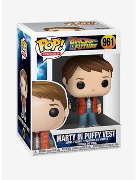 Funko Back To The Future Pop! Movies Marty In Puffy Vest Vinyl Figure, , hi-res