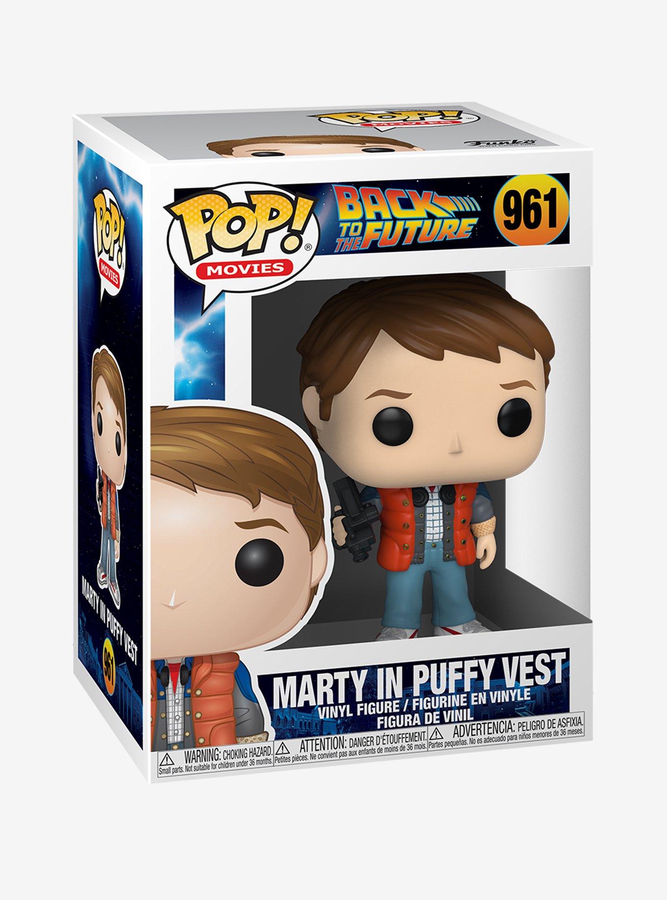 Funko Back To The Future Pop! Movies Marty In Puffy Vest Vinyl Figure, , alternate
