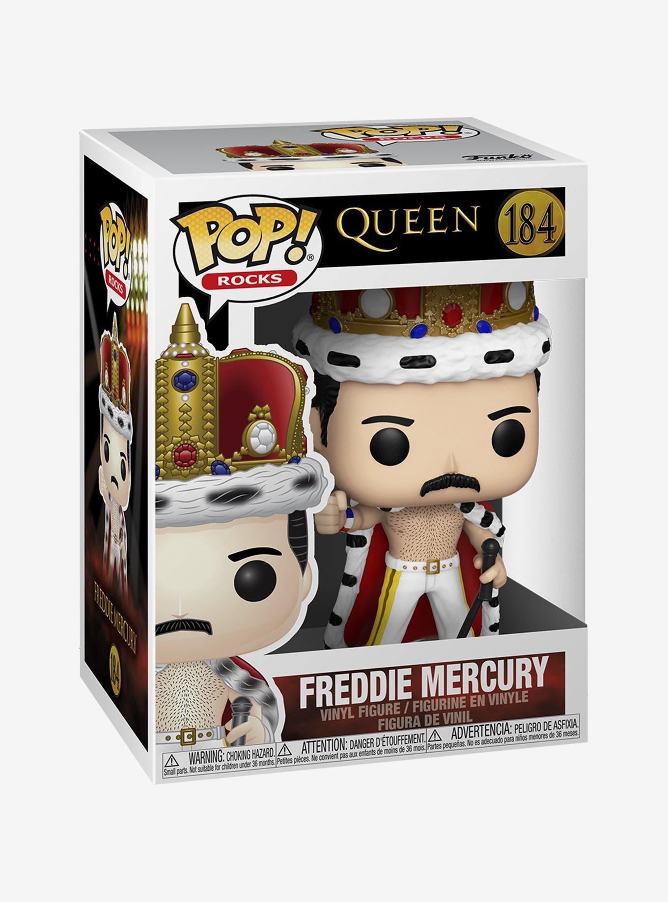 Funko Pop! Rocks Queen Freddie Mercury Vinyl Figure, , alternate