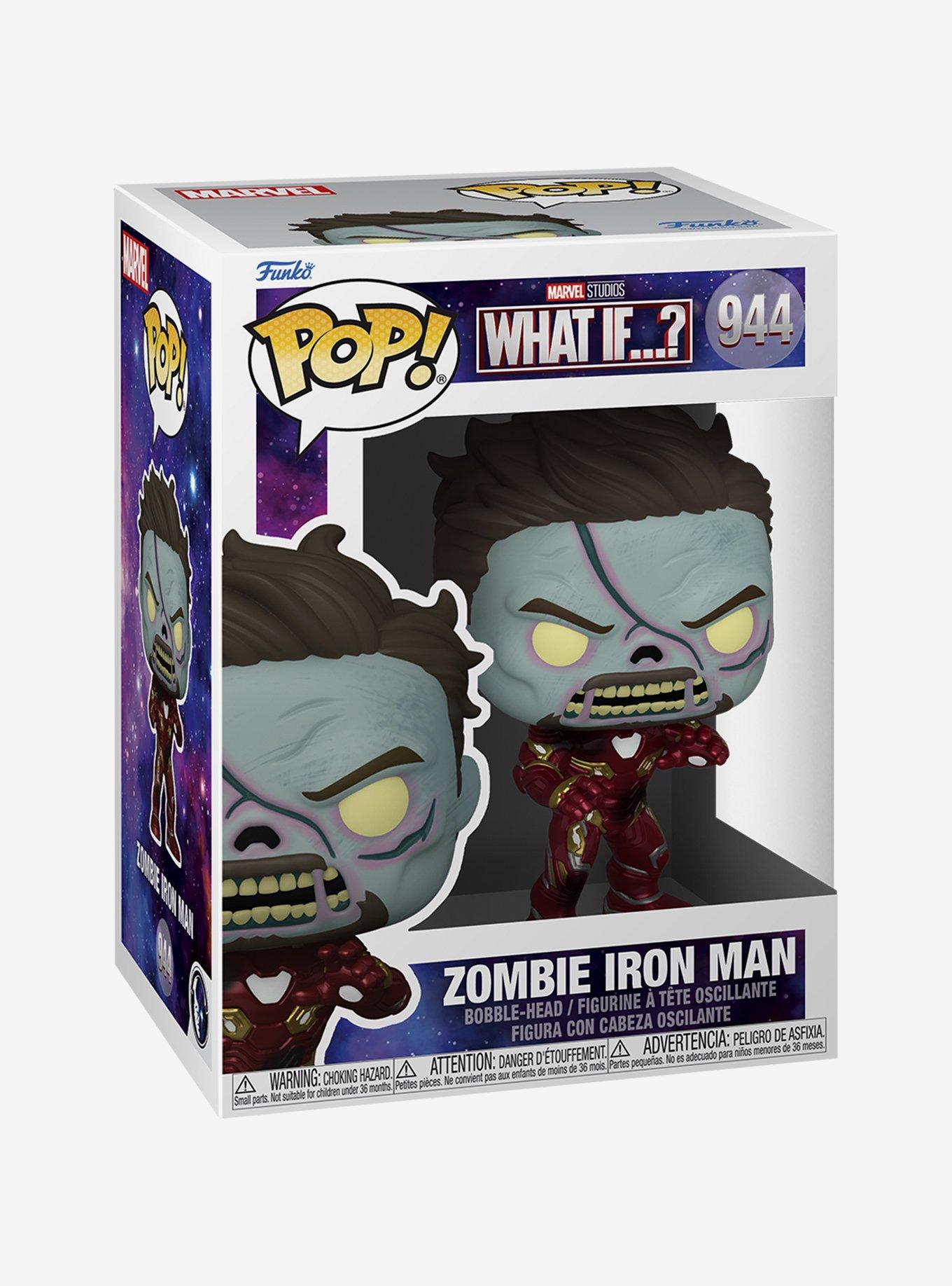 Funko Marvel Pop! What If...? Zombie Iron Man Vinyl Bobble-Head, , alternate