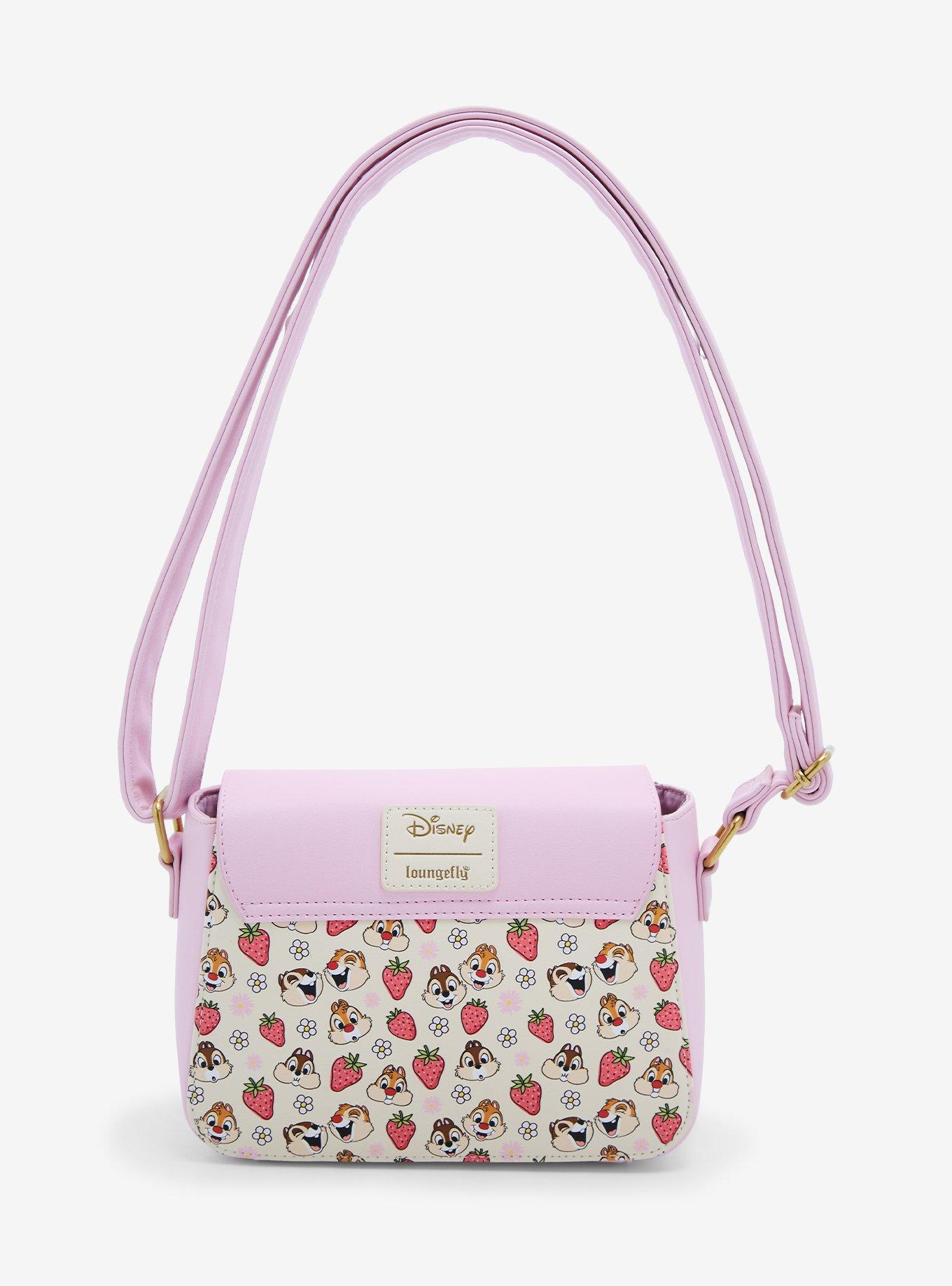 Loungefly Disney Chip 'N' Dale Strawberries Crossbody Bag, , hi-res