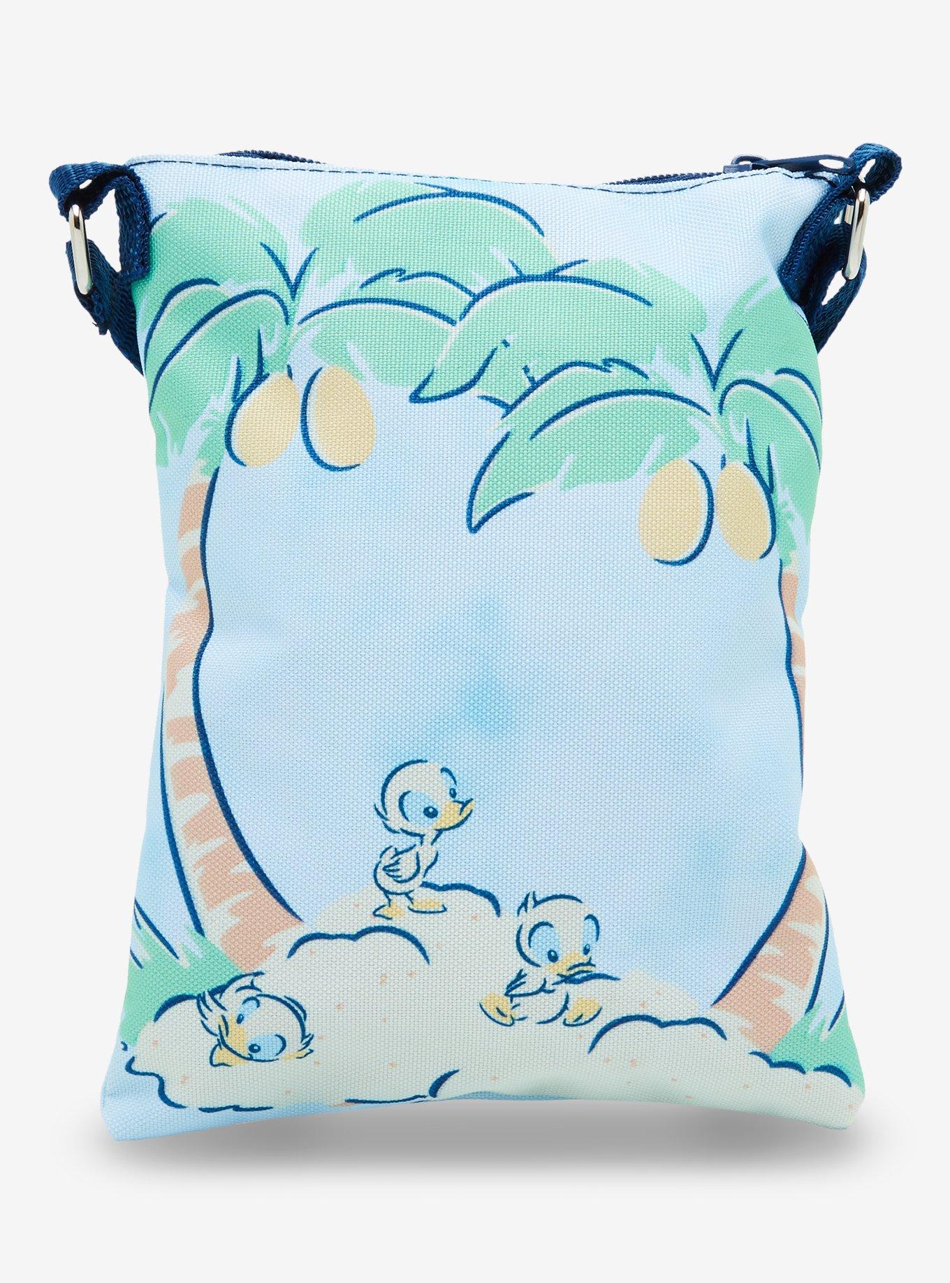 Disney Lilo & Stitch Palm Tree Passport Crossbody Bag