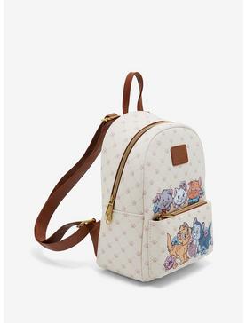 Loungefly Disney Cats Flower Quilt Mini Backpack, , hi-res
