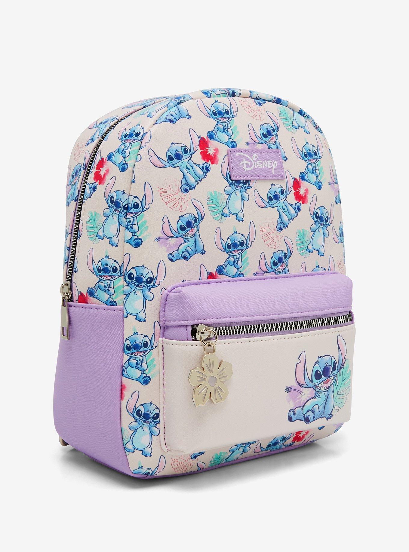 Disney Lilo & Stitch Tropical Lavender Mini Backpack, , alternate