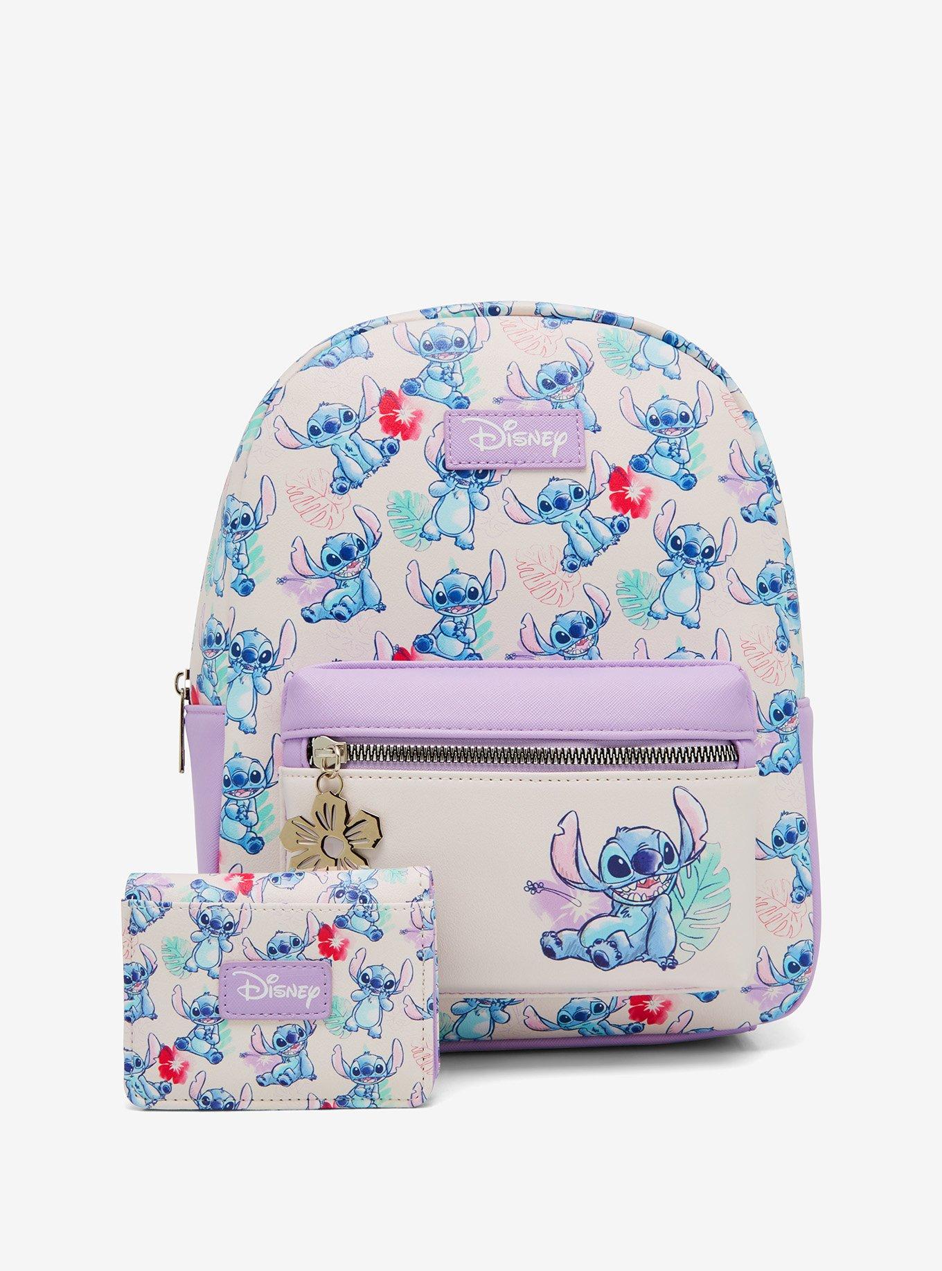 Disney Lilo & Stitch Tropical Lavender Mini Backpack, , alternate