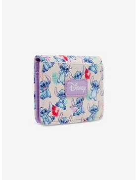 Disney Lilo & Stitch Tropical Lavender Flap Wallet, , hi-res