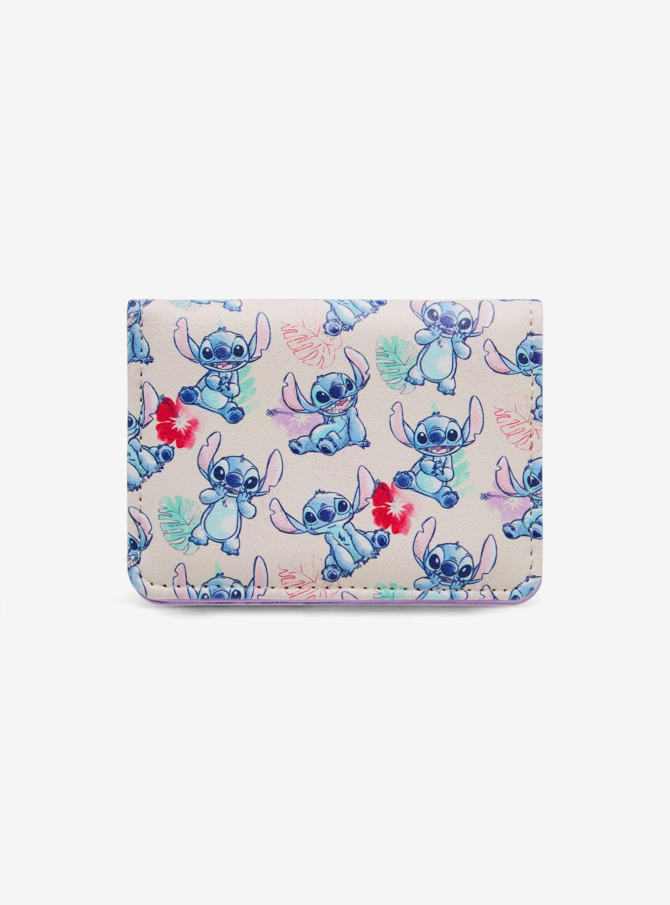 Disney Lilo & Stitch Tropical Lavender Flap Wallet, , alternate