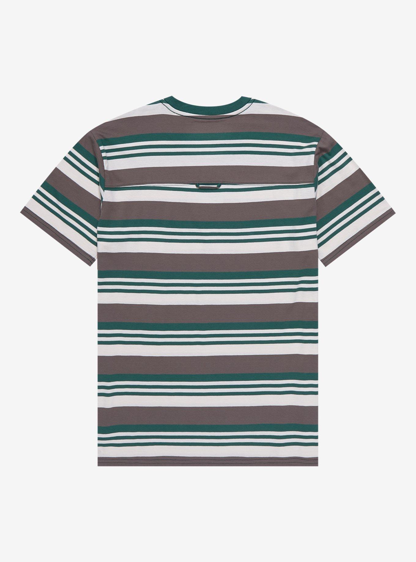 The Lord of the Rings Leaf of Lorien Striped T-Shirt - BoxLunch Exclusive, , hi-res