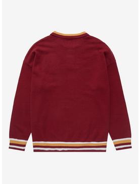 Plus Size Disney Winnie the Pooh Letterman Collared Sweater - BoxLunch Exclusive , , hi-res