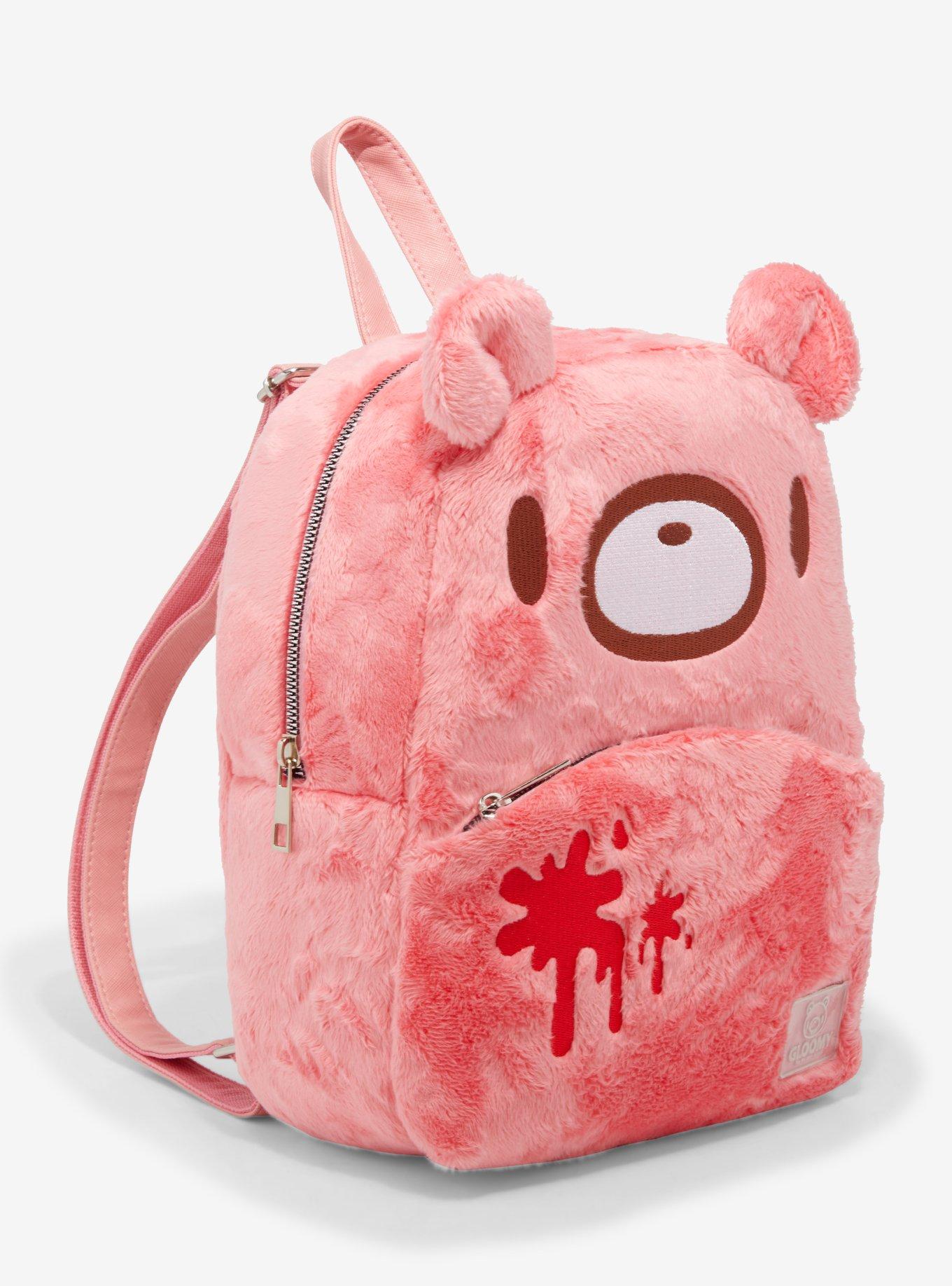 Gloomy Bear Furry Mini Backpack, , alternate