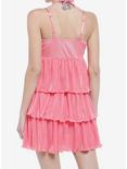 Bubblegum Pink Tiered Dress, PINK, alternate