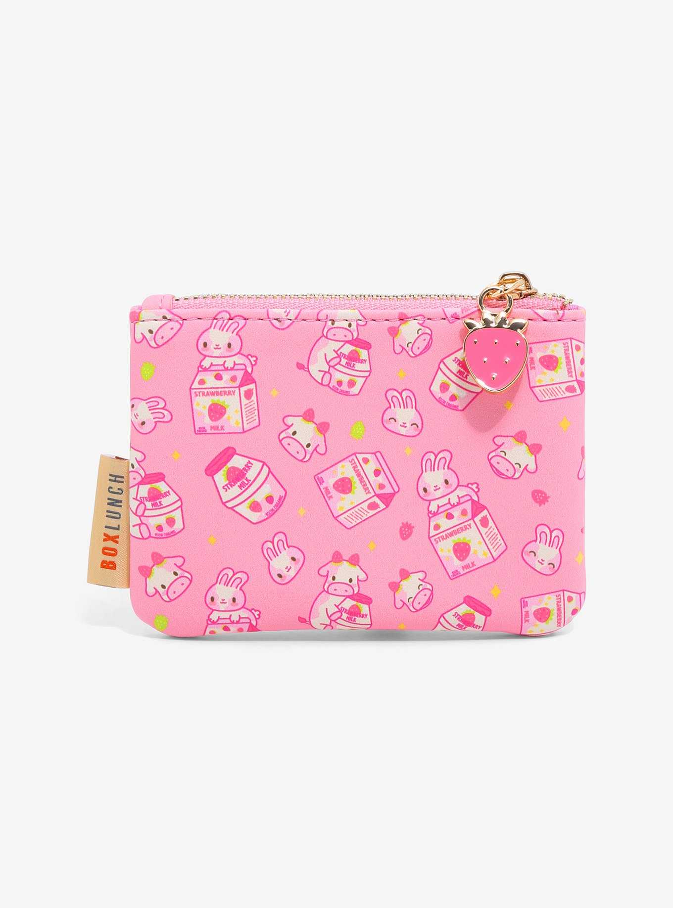 Strawberry Milk Animal Coin Purse - BoxLunch Exclusive, , hi-res