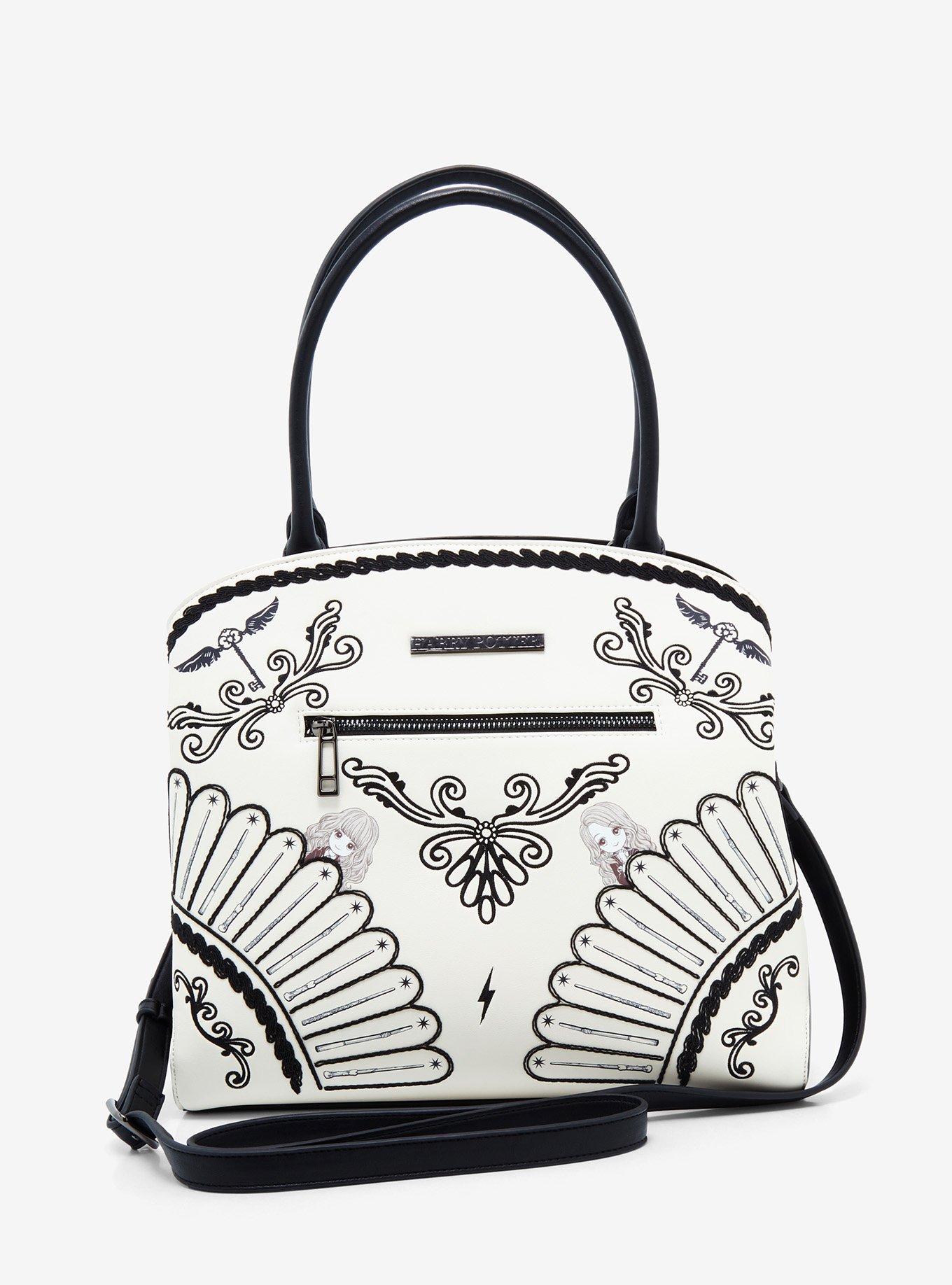 Harry Potter Ornate Icons Handbag - BoxLunch Exclusive , , alternate