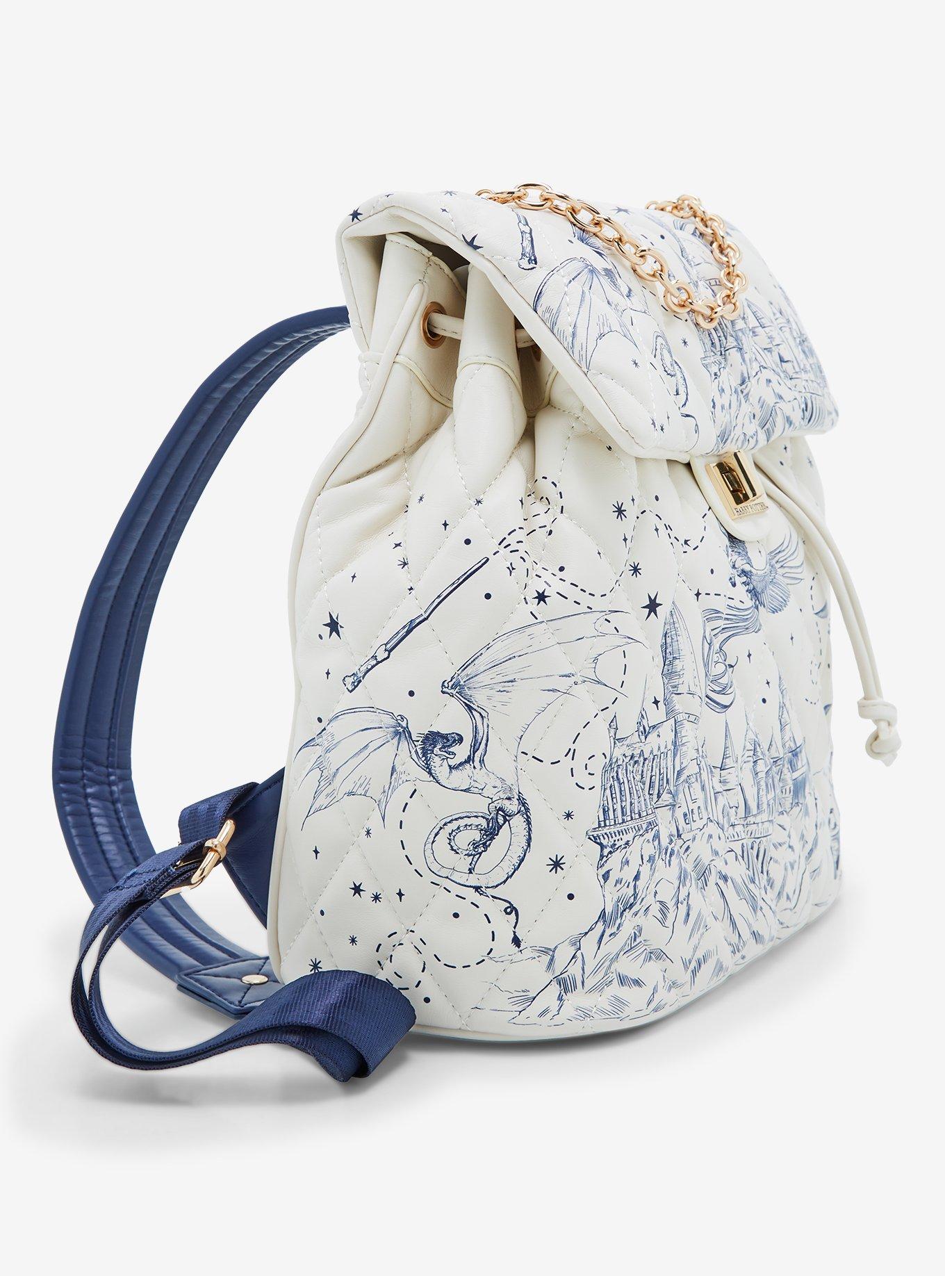 Harry Potter Hogwarts Icons Map Mini Backpack - BoxLunch Exclusive, , alternate