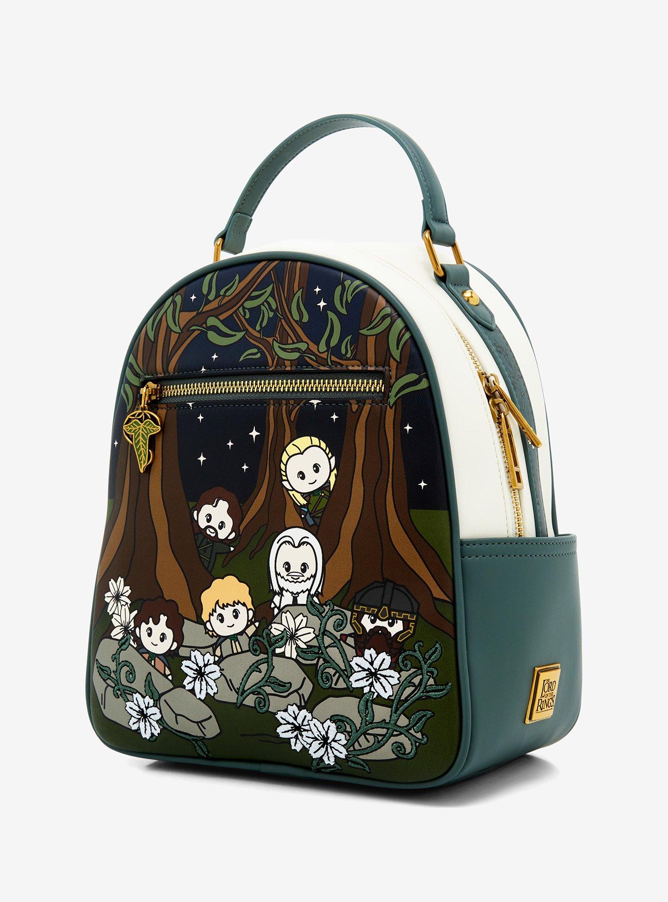 The Lord of the Rings Lothlorien Chibi Fellowship Mini Backpack - BoxLunch Exclusive, , hi-res