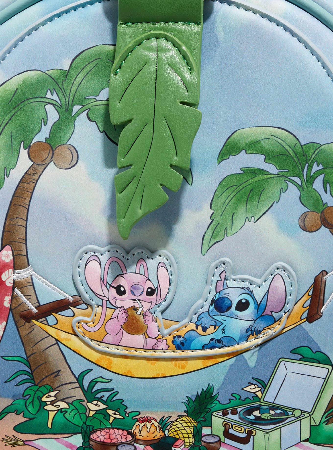 Our Universe Disney Lilo & Stitch: The Series Angel & Stitch Picnic Mini Backpack - BoxLunch Exclusive, , alternate