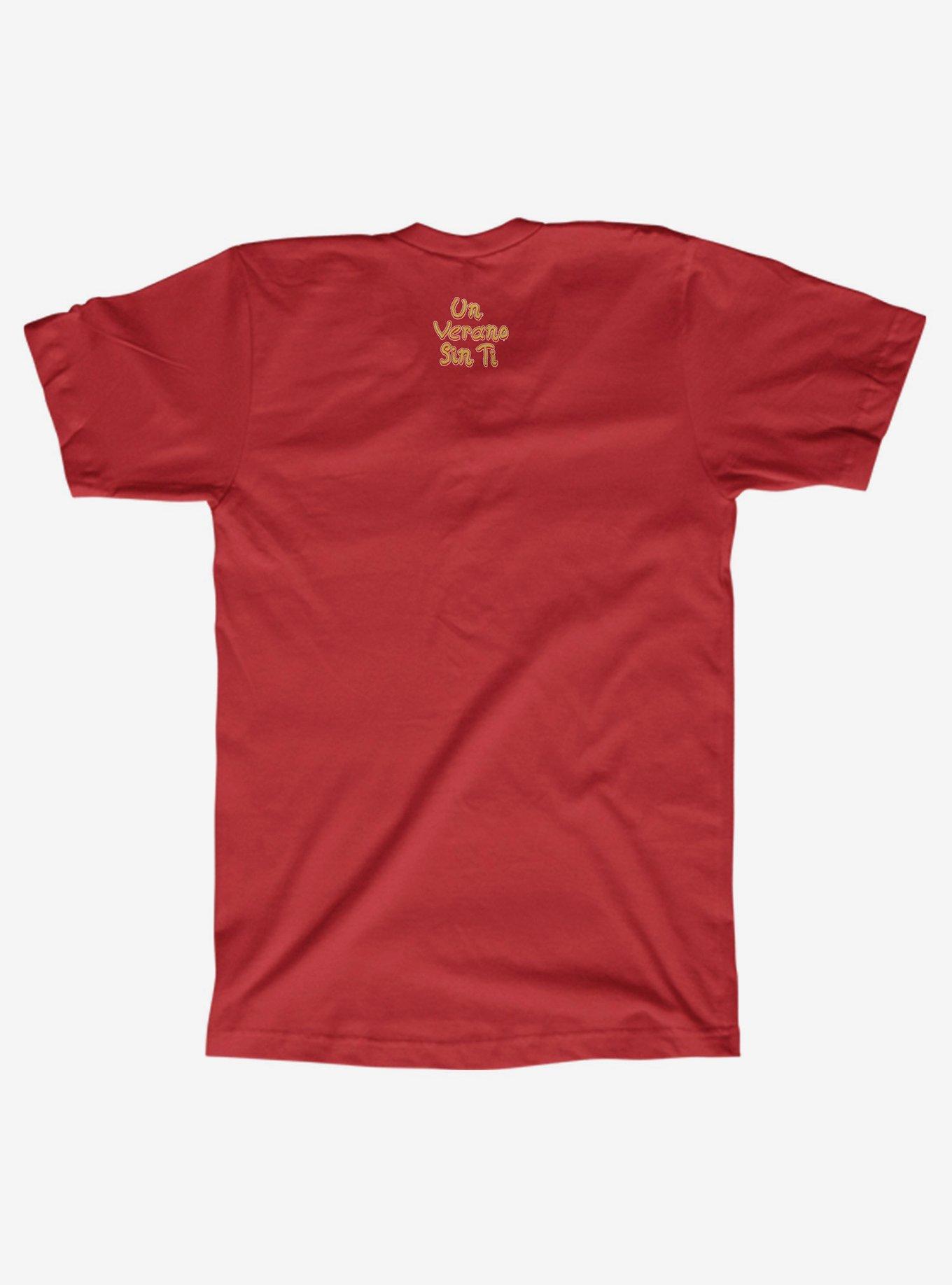 Bad Bunny Un Verano Sin Ti T-Shirt, RED, alternate
