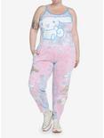 Cinnamoroll Jumbo Print Pastel Tie-Dye Girls Tank Top Plus Size, MULTI, alternate