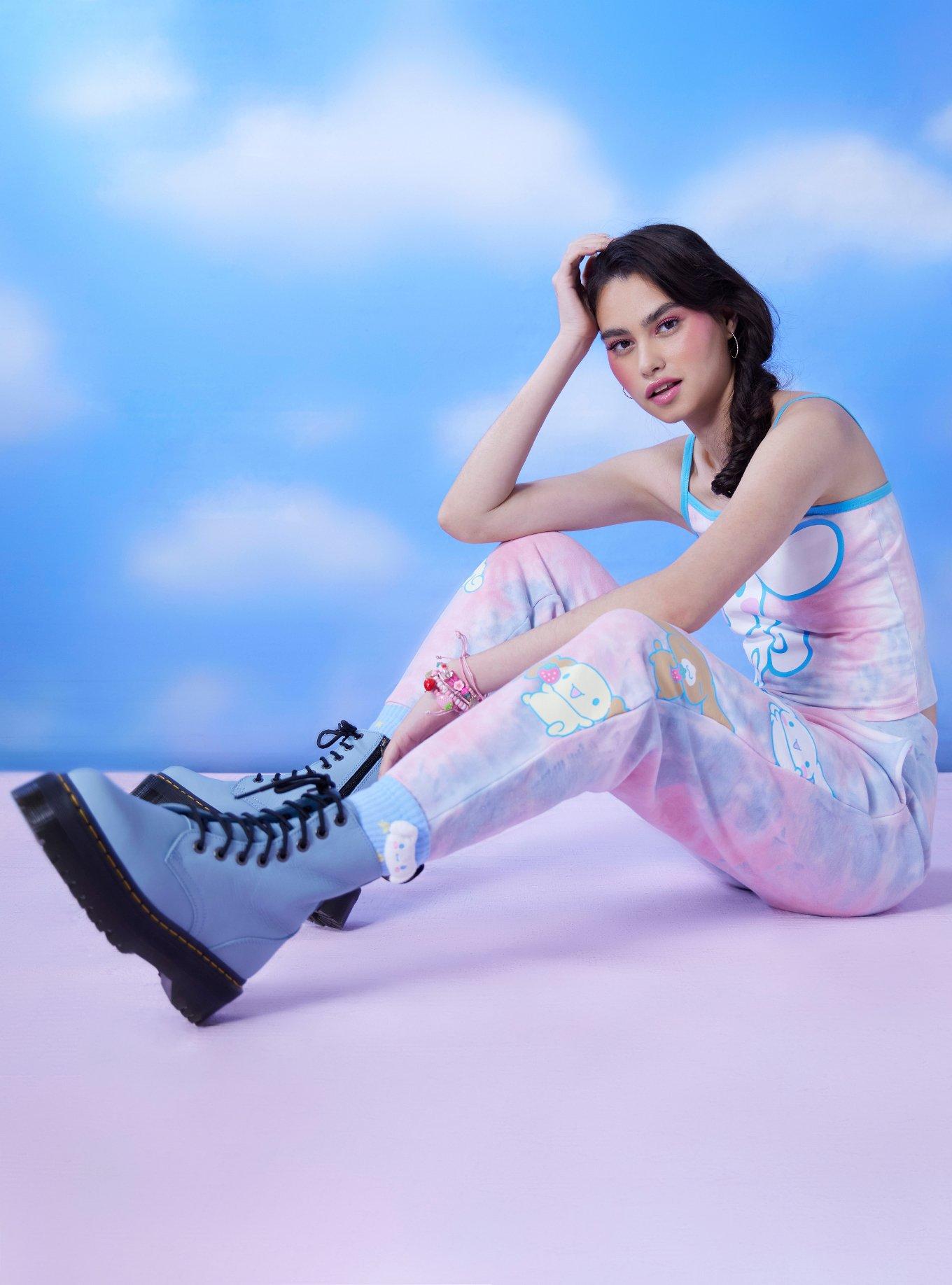 Cinnamoroll And Family Tie-Dye Girls Jogger Sweatpants, MULTI, alternate